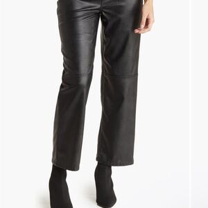 Blank NYC Black Leather Pants